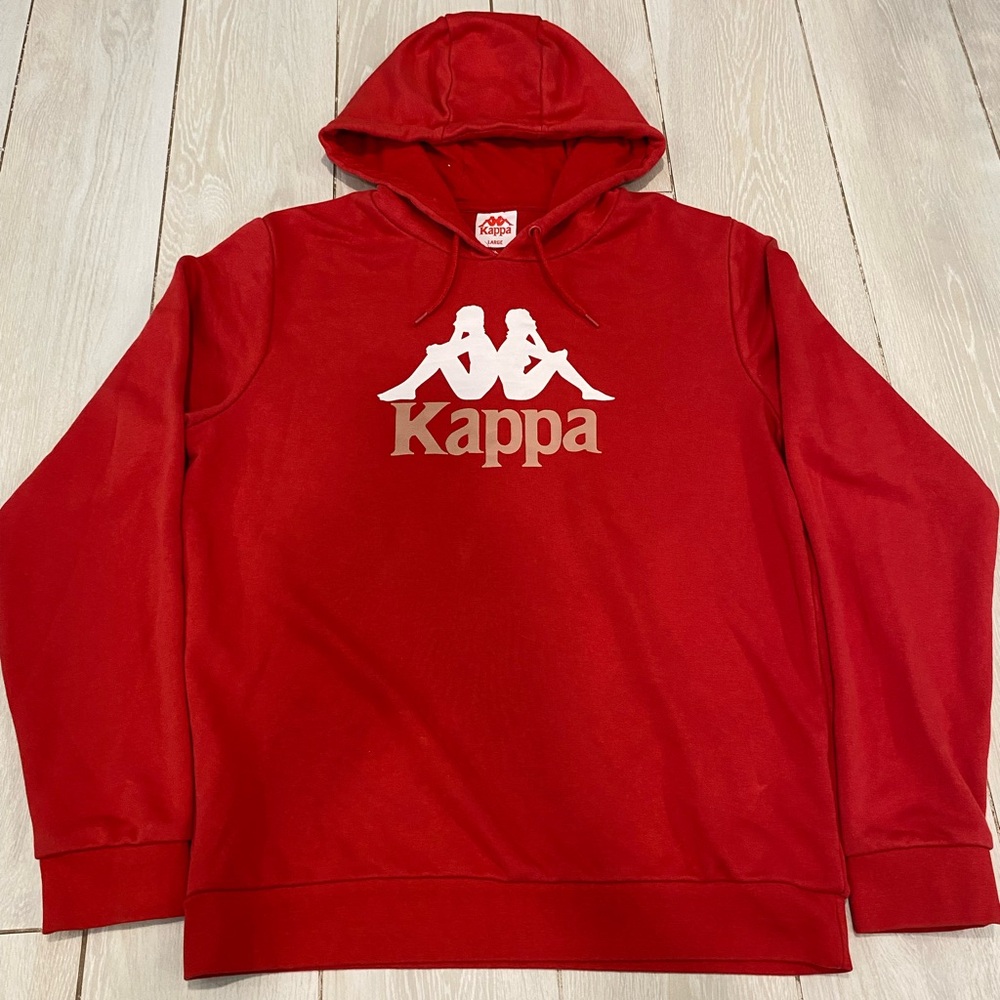 Kappa Men's Red Hoodie Sweater